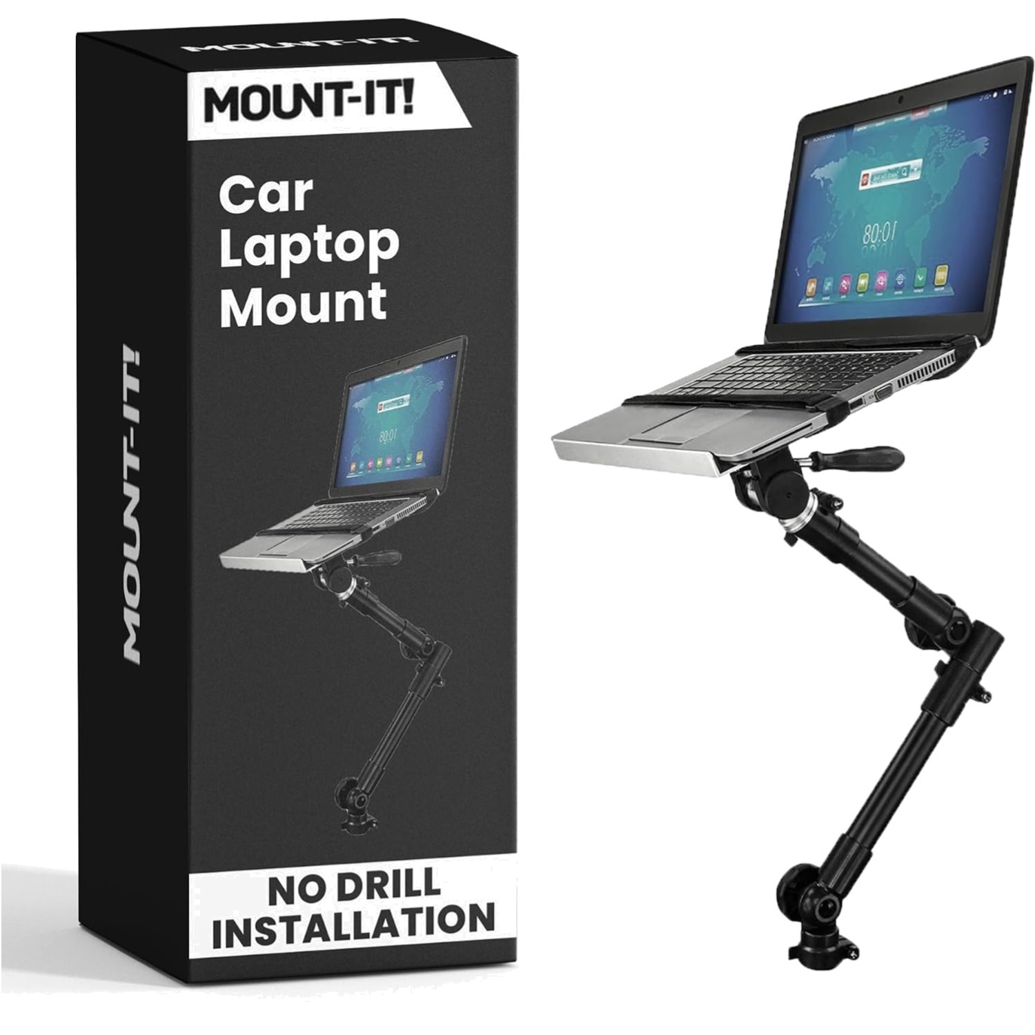 Portable Car Laptop Holder, Easy Installation