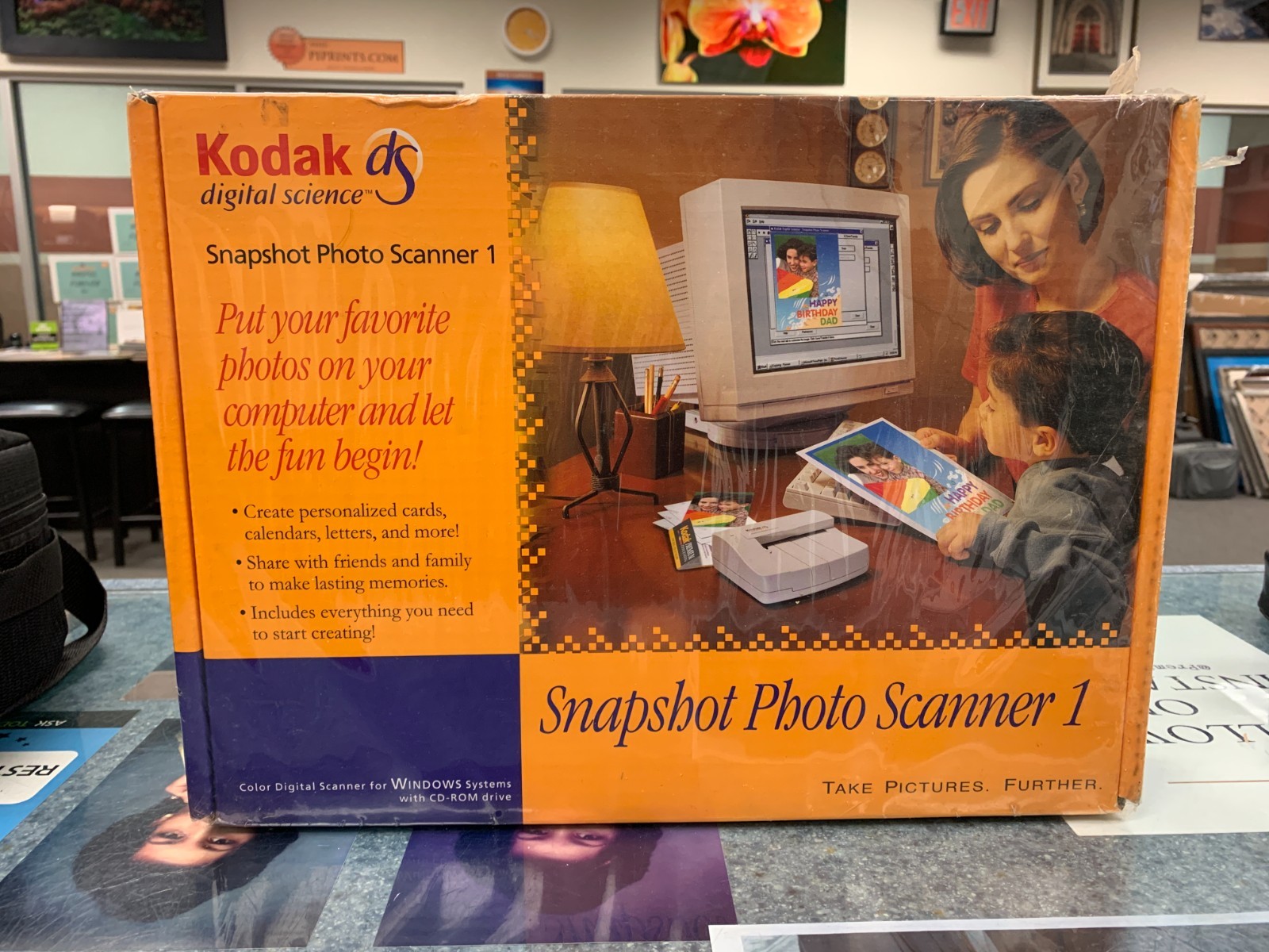 Kodak Snapshot Photo Color Digital Scanner 1 Brand New 1996 Vtg.