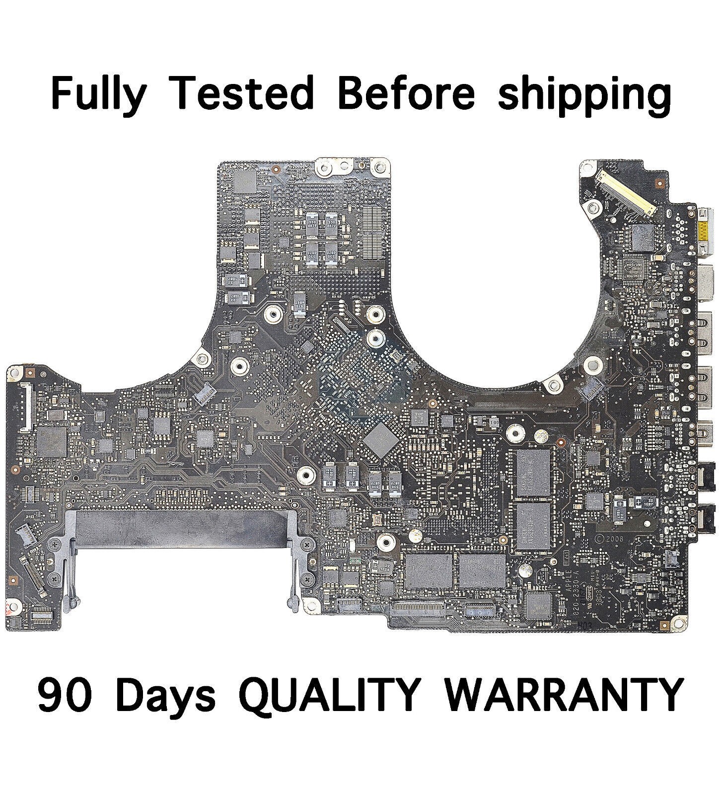 Macbook Pro Unibody 15" A1286 2008 Logic Board 2.4GHz Core 2 Duo 820-2330-A