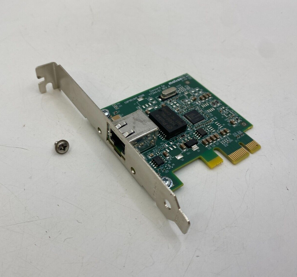 Matrox CON1GE* GigE Camera Interface/Network Card PCLE x110/100/1000 Ethernet