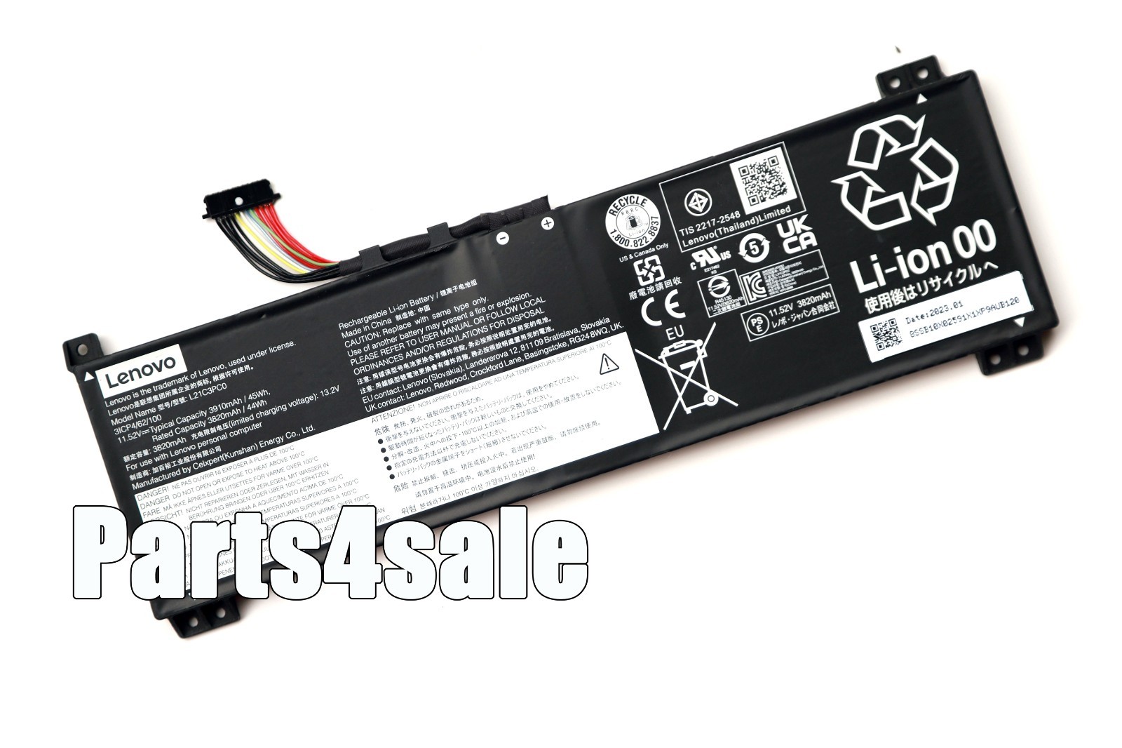 Genuine L21C3PC0 L21M3PC0 L21L3PC0 Battery for Lenovo IdeaPad Gaming 3 15IAH7 15