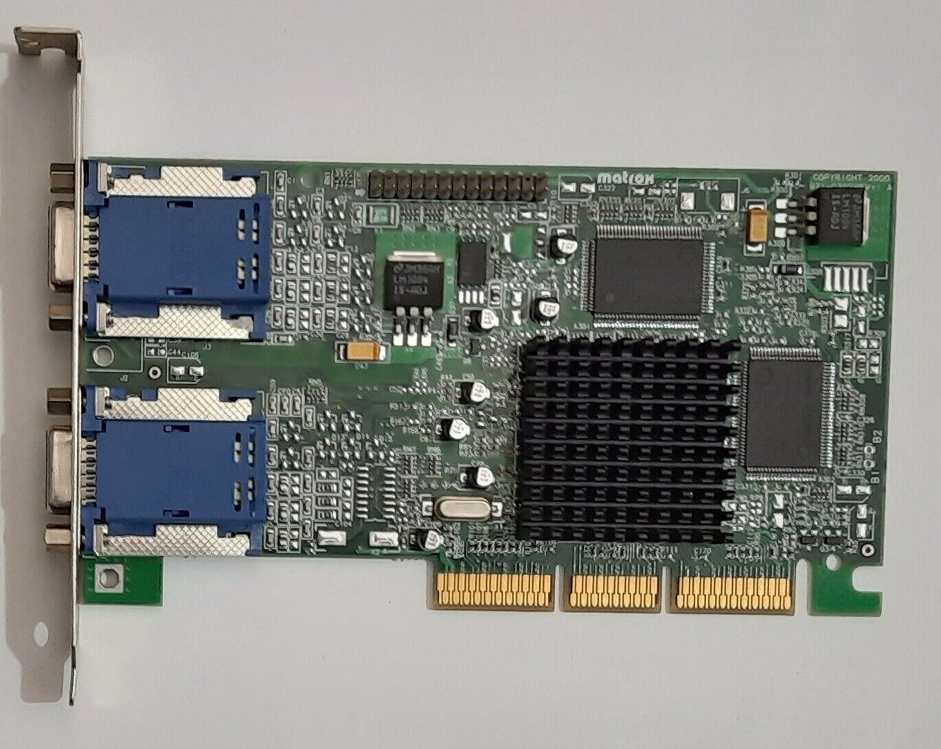 Matrox Millennium G450 AGP Graphics Card (G45FMDHA32DB, 32MB, Retro, 2003)