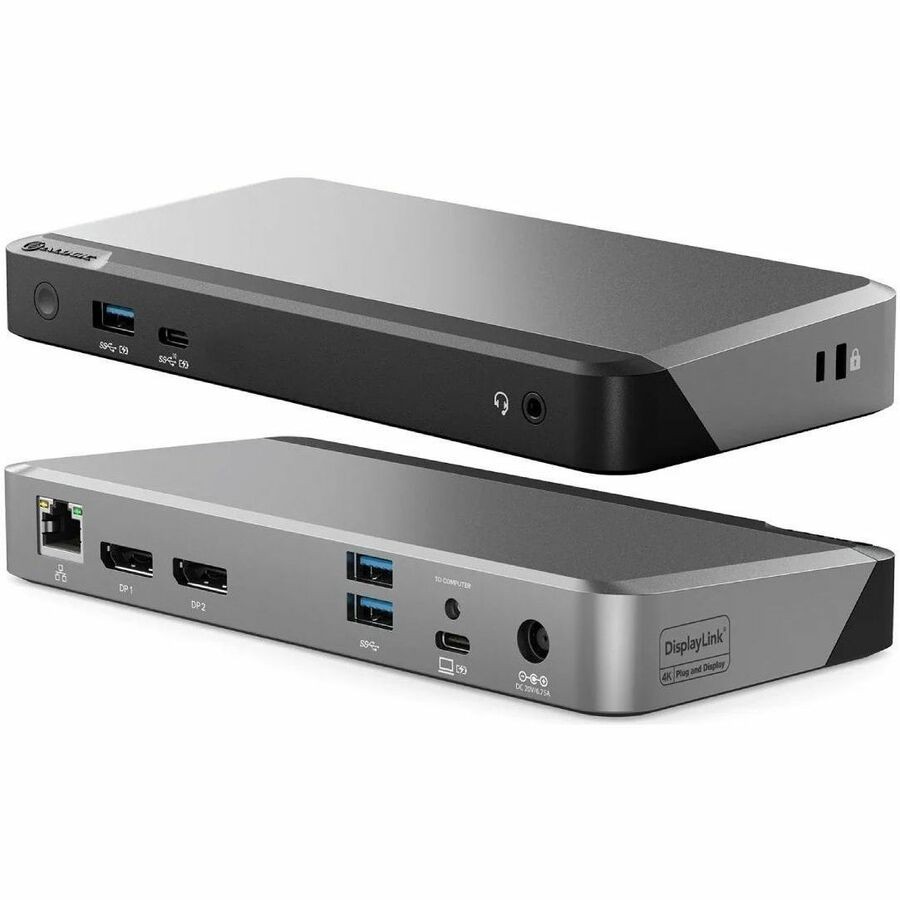 Alogic DX2 Dual 4K Display Universal Docking Station 100W Power DUPRDX2100