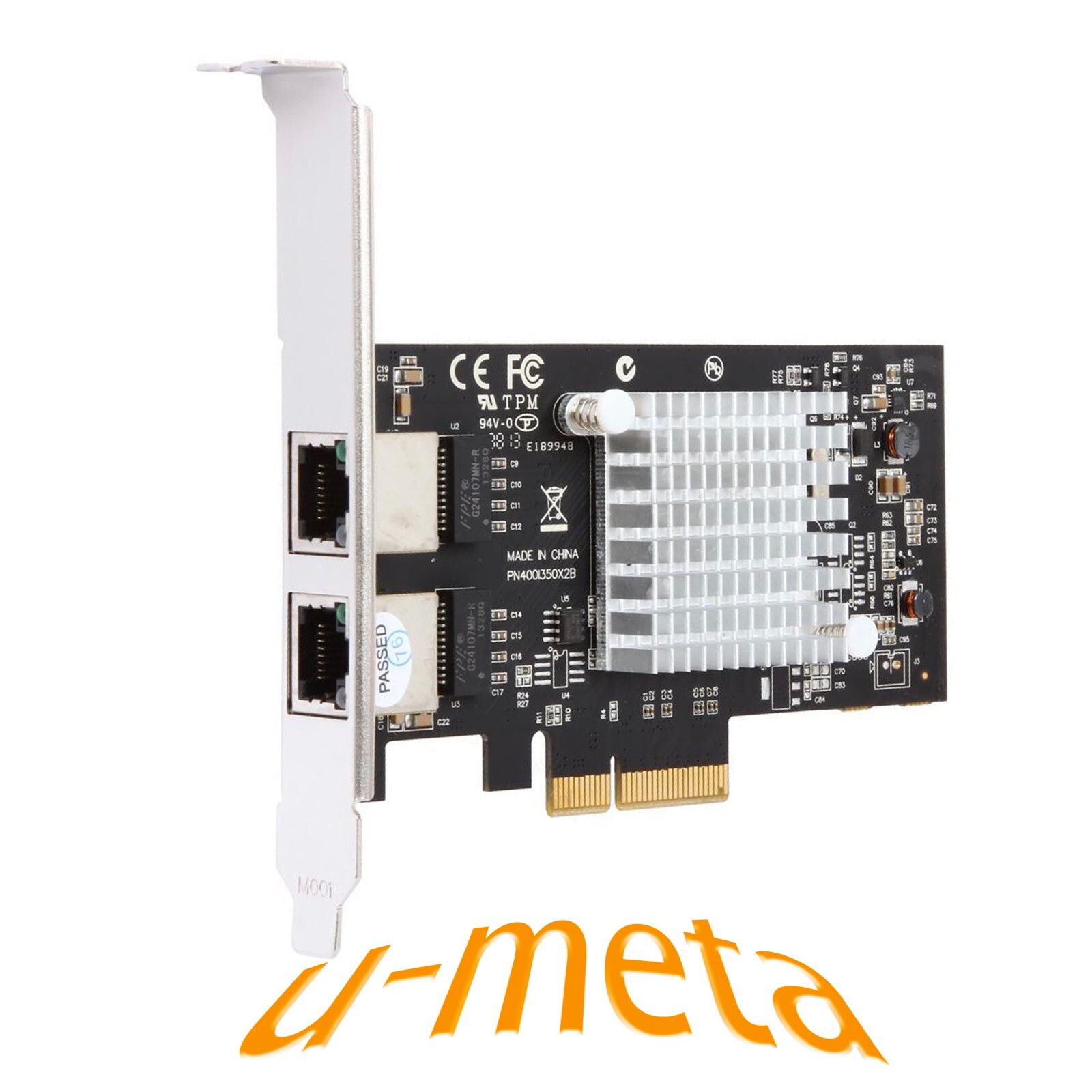 StarTech ST2000SPEXI 10 Gb/s 2-Port(s) RJ-4 PCIe 2.0 x4 NIC NE-D13-2210-00-02361