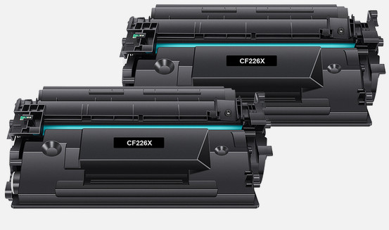 Two pack CF226X Compatible High Yield Toners For HP LaserJet Pro MFP M426fdw