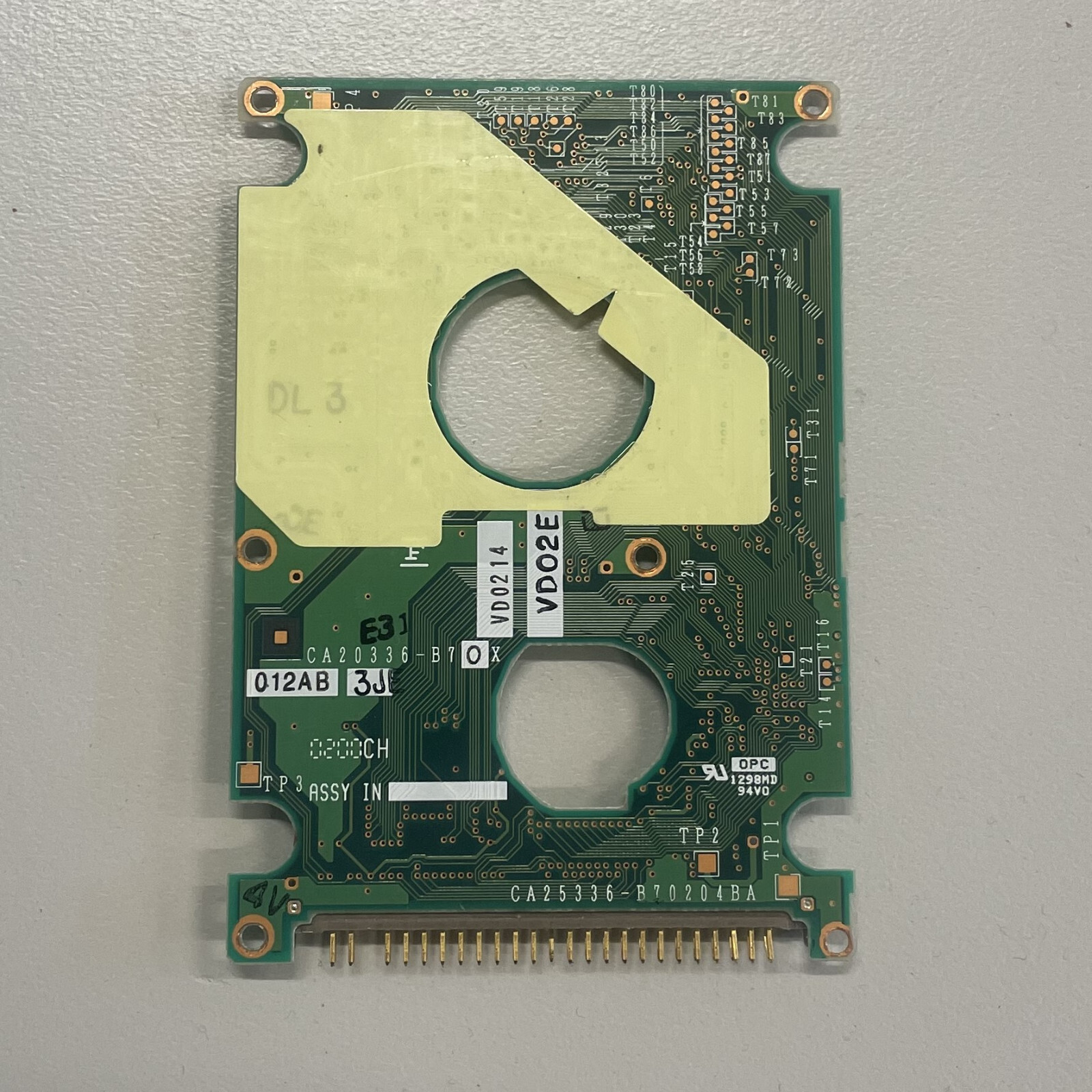 Fujitsu Mobile MHK2120AT 2.5" ATA/66 HDD PCB Board CA25336-B70204BA