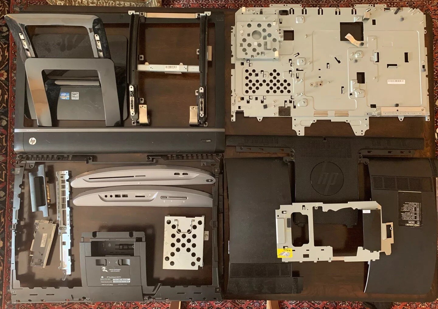 Genuine HP TOUCHSMART 610 All Frames and Parts for one Price