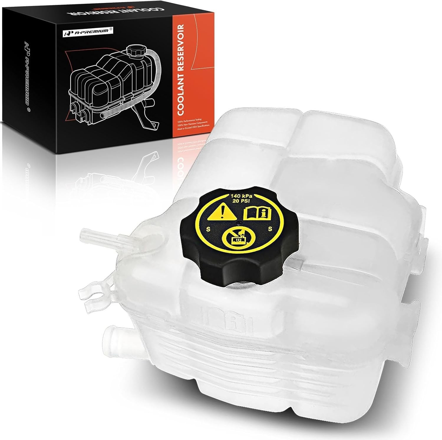 A-Premium Coolant Recovery Overflow Reservoir Tank [with Cap] Compatible with...