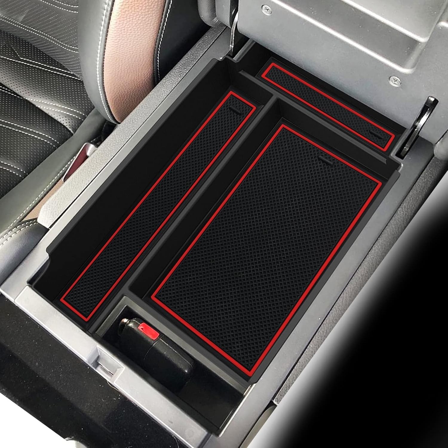 for 2025 2026 Nissan Pathfinder Center Console Organizer Tray 2022 2023 2024