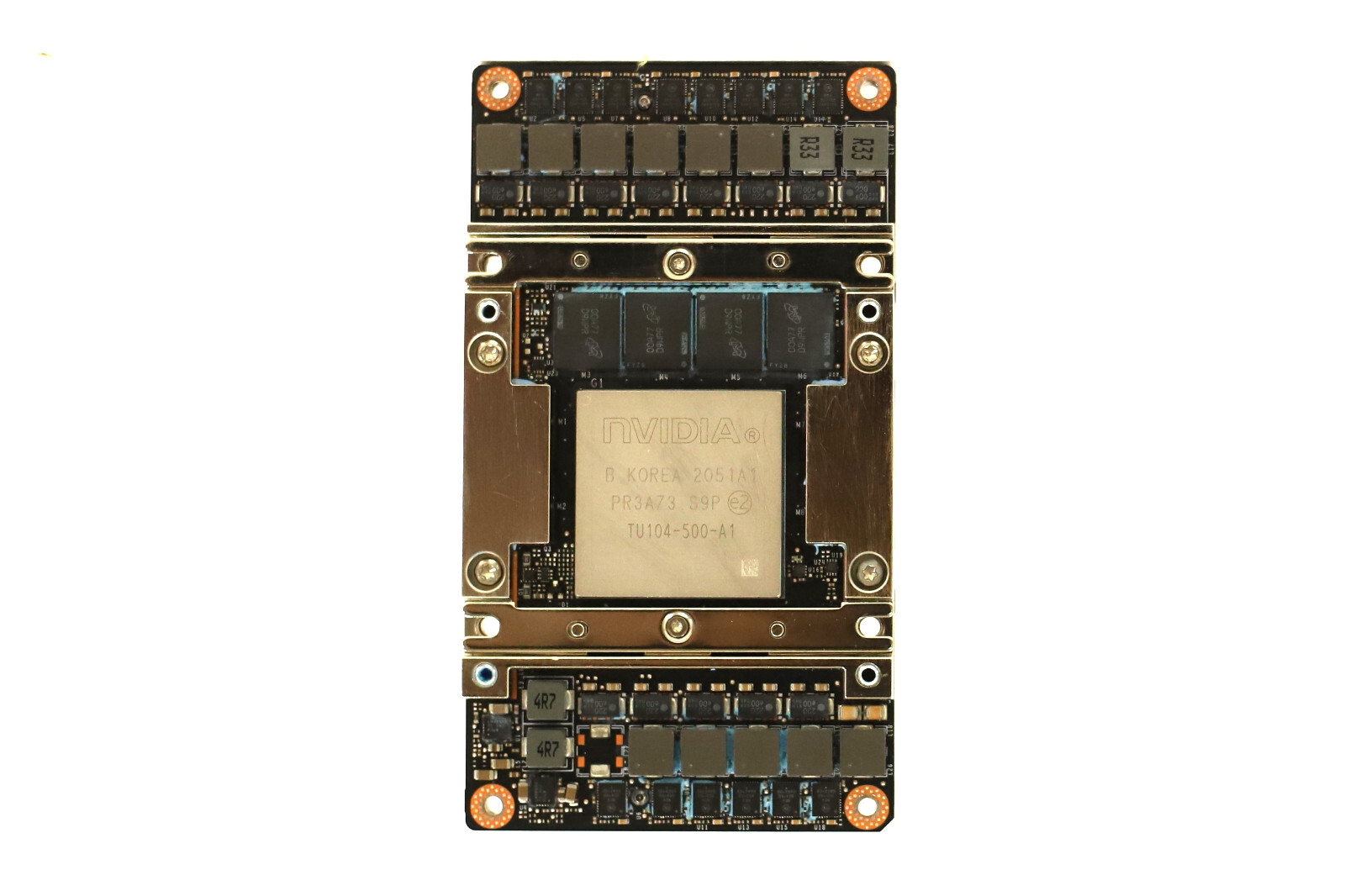 NVIDIA Automotive PG189 TU104-500-A1 16GB GDDR6 GPU P/N: 900-6G189-0010-310