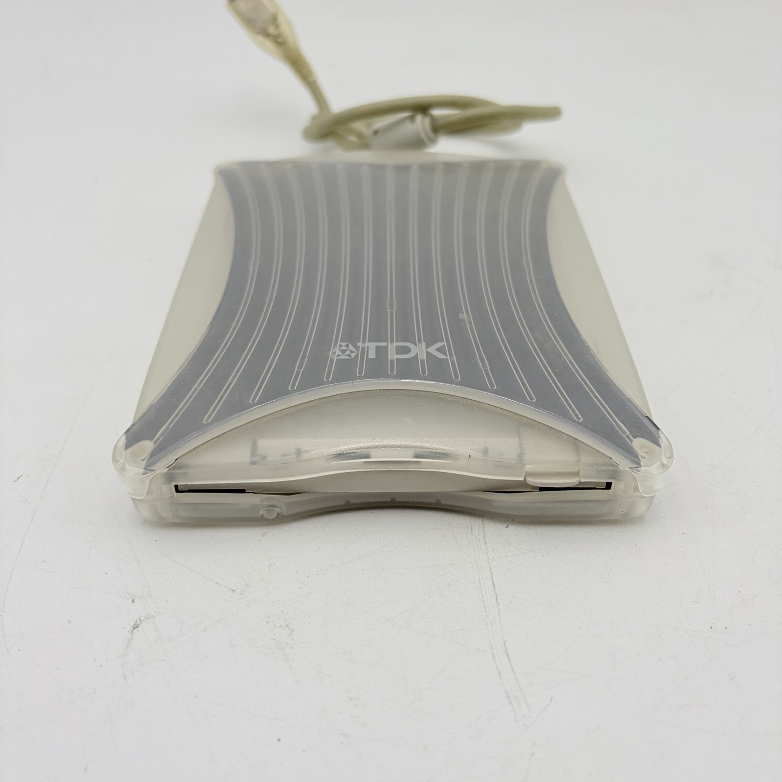 TDK External USB 3.5" Floppy Disk Drive Clear - Model No. FDD-100B