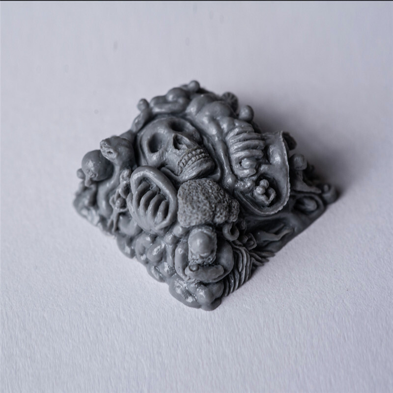 Skull Resin Keycap Artisan Key cap For MX switch Mechanical keyboard Handmade