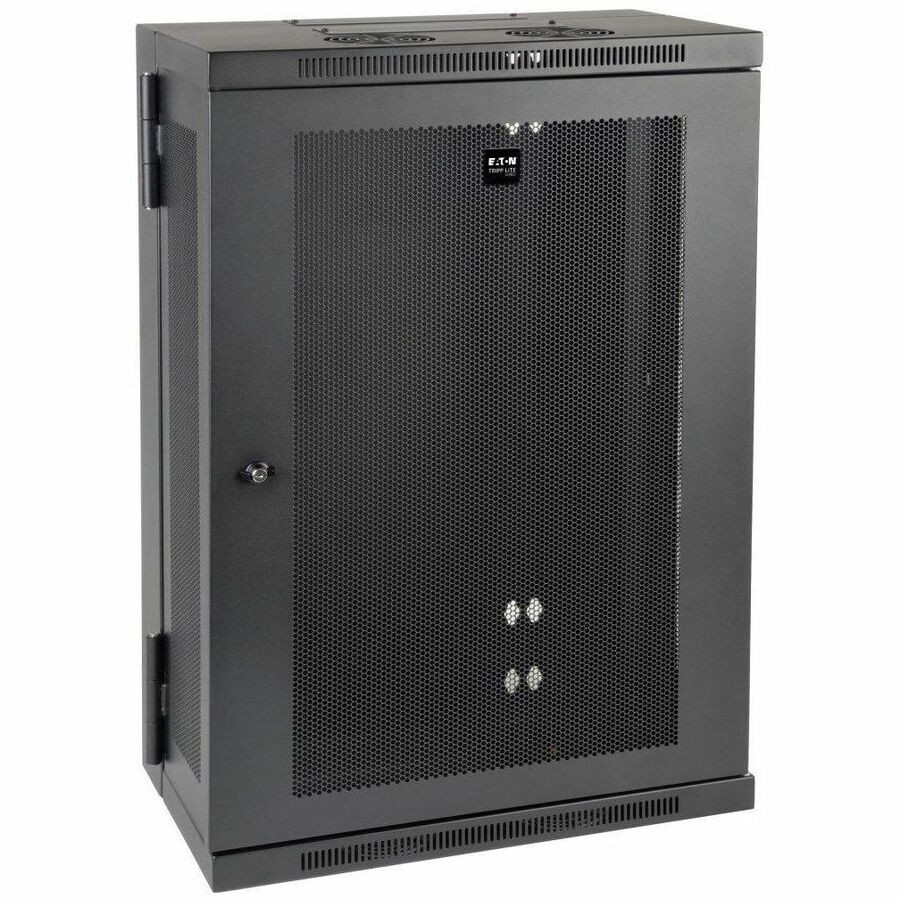 Tripp Lite SmartRack 18U Patch-Depth Wall-Mount Rack Enclosure Cabinet