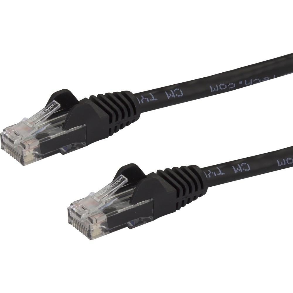 Startech N6PATCH3BK 3ft CAT6 Ethernet Cable 10 Gigabit Snagless RJ45 650MHz