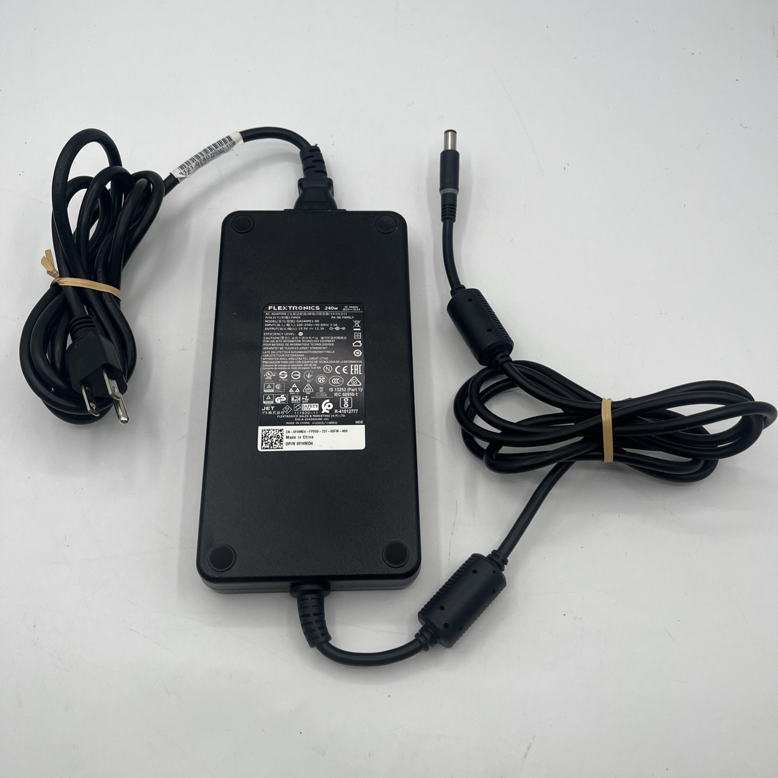 Flextronics 240W 19.5V AC Adapter PA-9E FAMILY Model GA240PE1-00