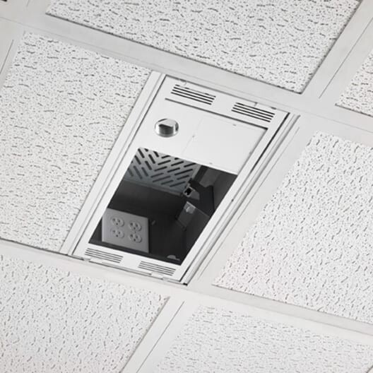 Chief CMS491C 1' x 2' Suspended Storage Box w/ Column Drop Ceiling Mount A/V