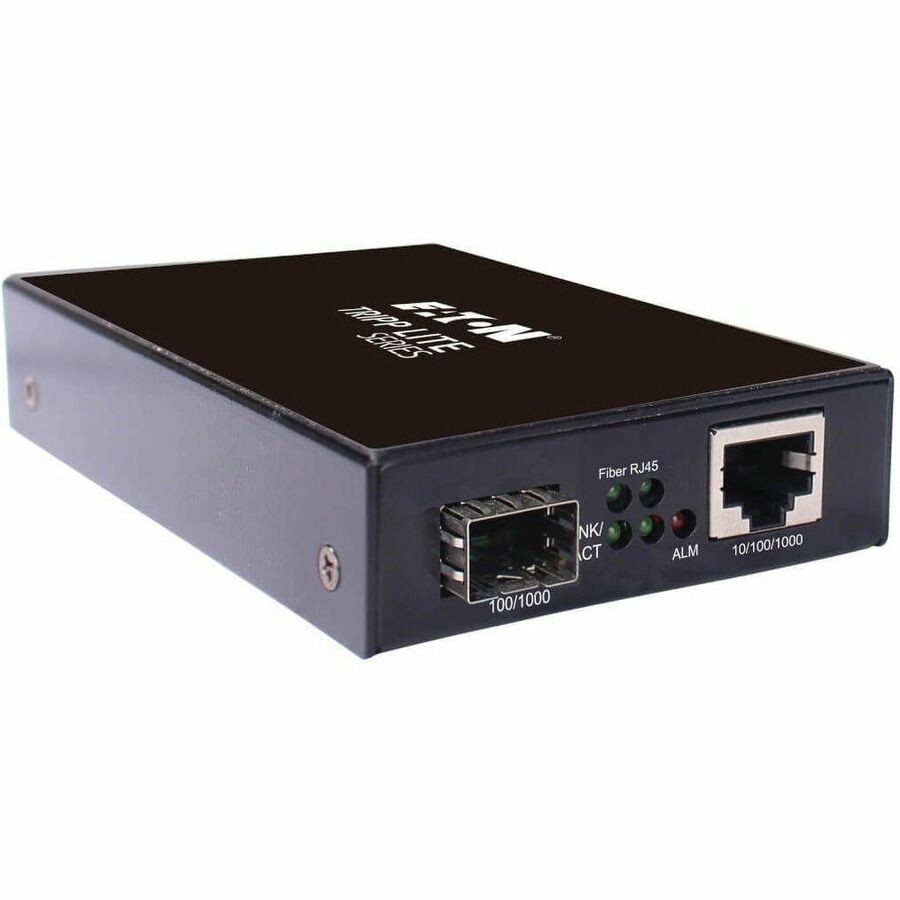 Tripp Lite Hardened Fiber Media Converter RJ45/SFP 10/100/1000Mbps N785H01SFP