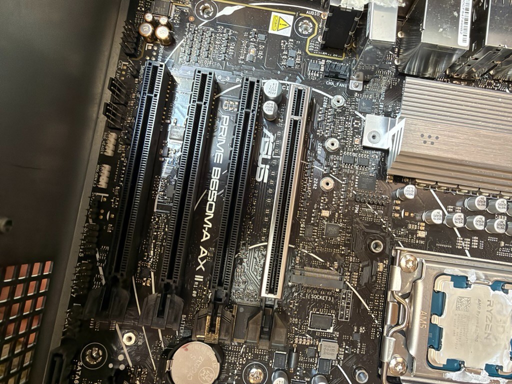 ASUS PRIME B650M-A AX II AM5 DDR5 Micro ATX Motherboard Board Only