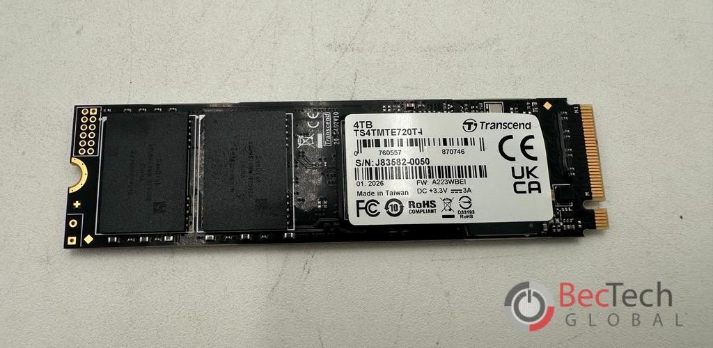 NEW Transcend TS4TMTE720T-I 4TB M2 PCIe NVMe Gen 4 x 4 SSD Solid State Drive