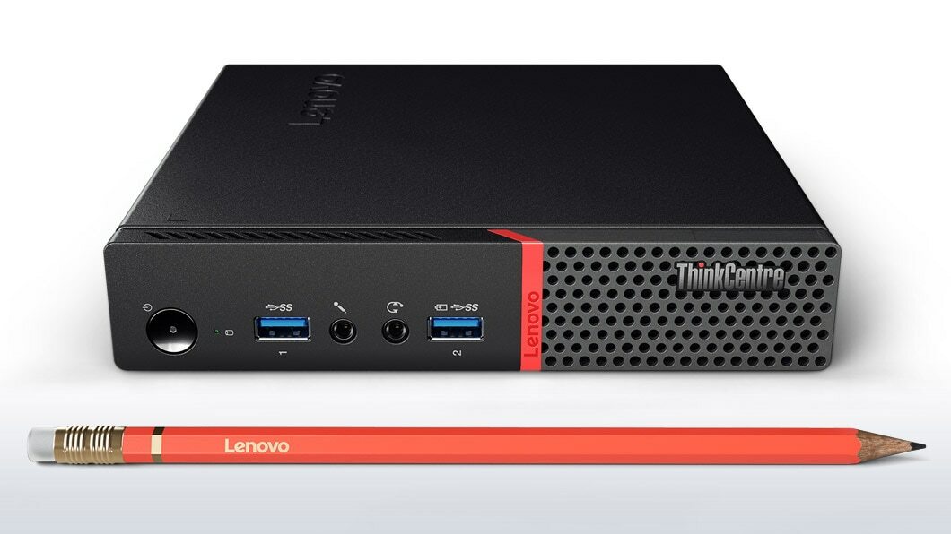 NEW Lenovo M600 Intel Quad Core 2.6GHz 32GB SSD Win10 Pro Tiny Desktop Home PC