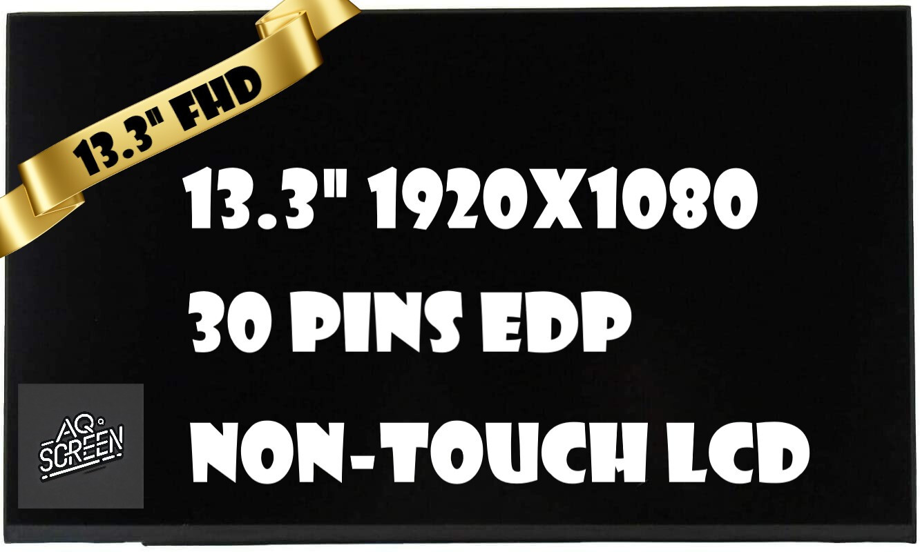 B133HAN05.C LCD LED Screen 13.3" FHD 1080p Replacement Display New EDP IPS