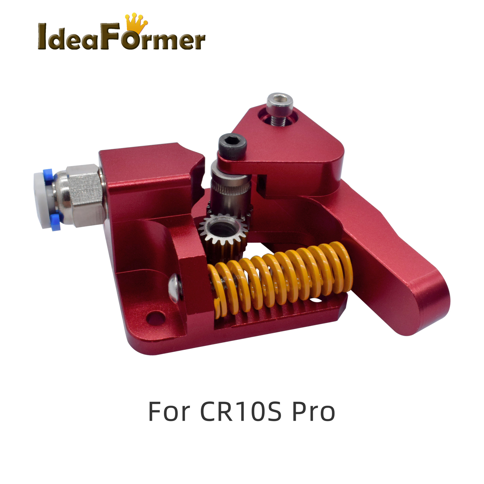 Remote CR-10S PRO double pulley extruder feeder+40mm Motor for 1.75mm filament