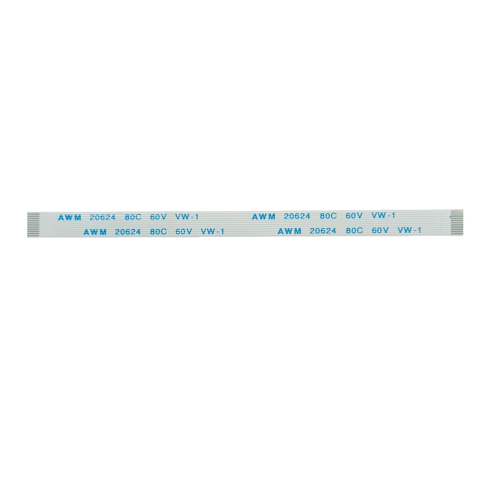 11Pin FFC Cable FPC Flexible Flat 0.5mm Pitch Cable AWM VW-1 20624 80C 60V