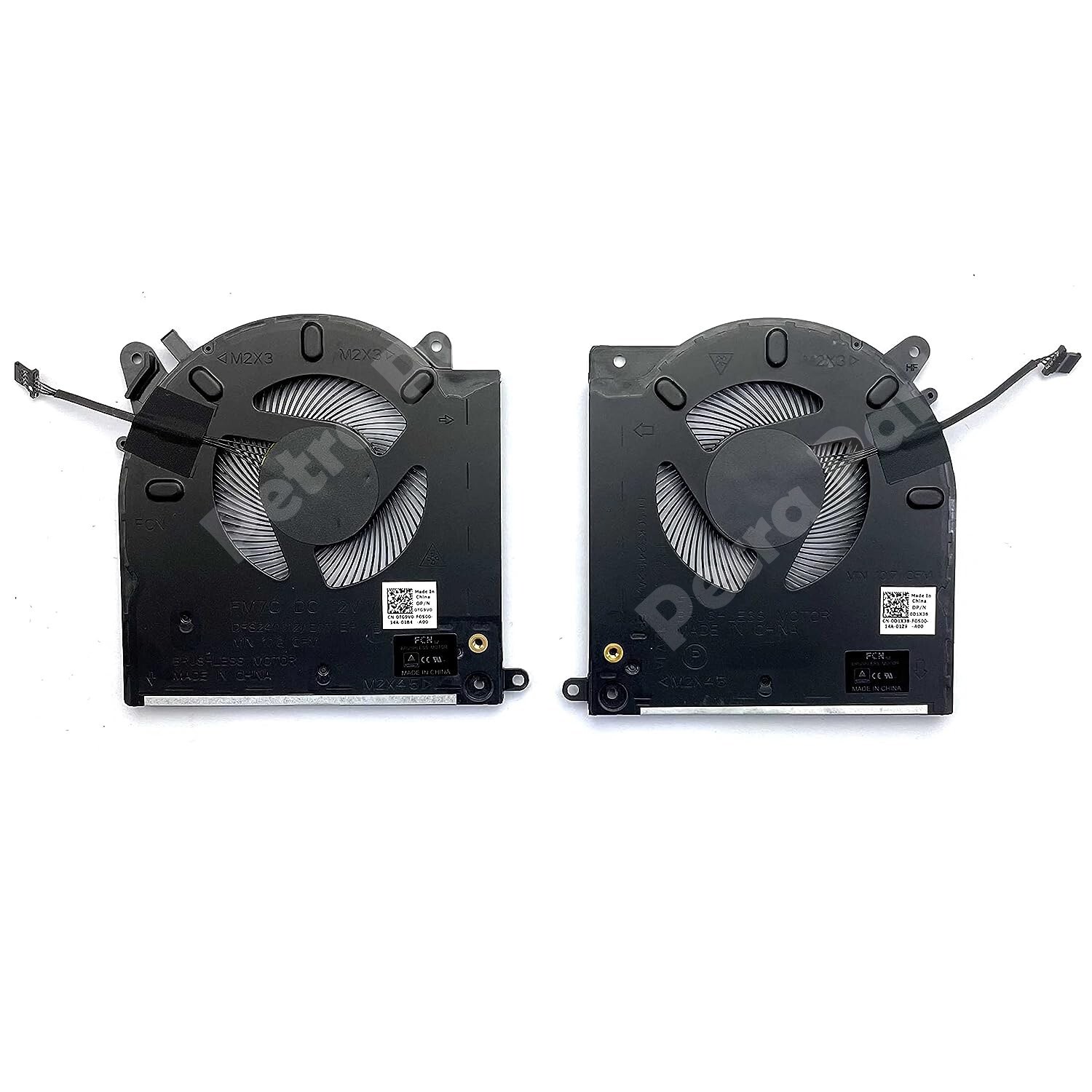 CPU GPU Cooling Fan for DELL Alienware M15 R3 M15 R4 2070 3070 0TG9V0 0D1X38