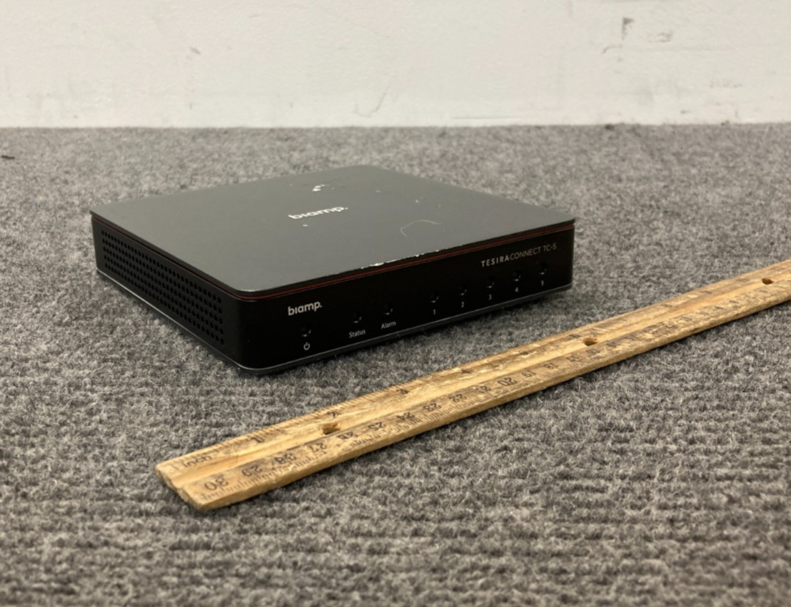 Biamp Tesira Connect TC-5 5-Port PoE+ Network Device (Unit Only)