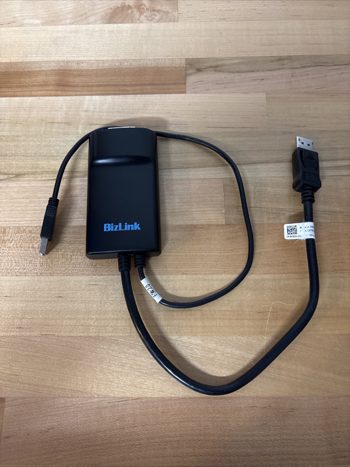 Usb Powered DisplayPort to DVI Adapter Bizlink KS10008 (B) ICES003