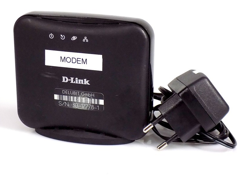 D-Link DSL-321B Z1 ADSL2+ Ethernet Modem (Annex B and J) up to 24 Mbit/S with Power Supply