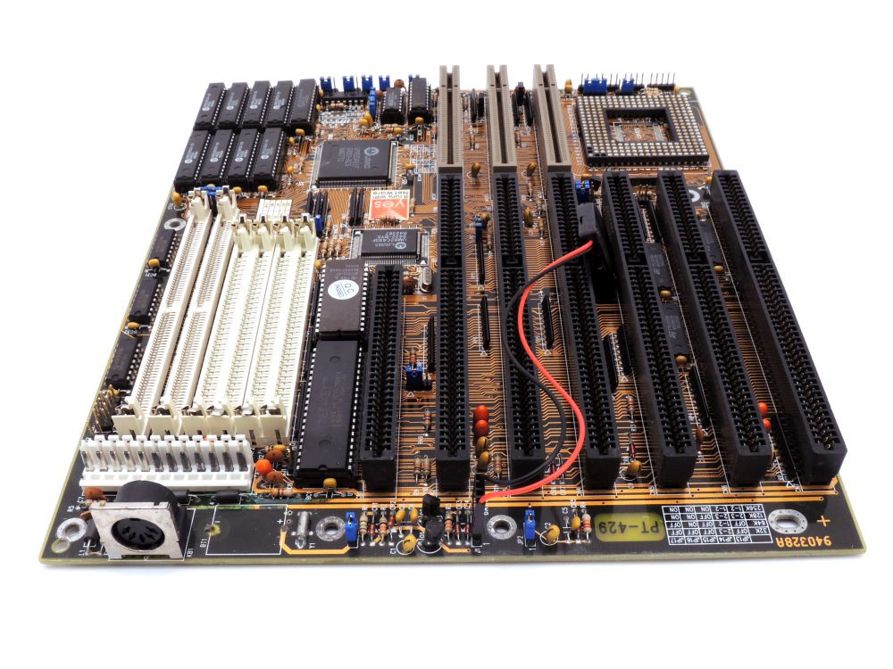 Pine Technology PT-429G Retro PS/2 SIMM 486 Motherboard Socket 3 Motherboard 256KB