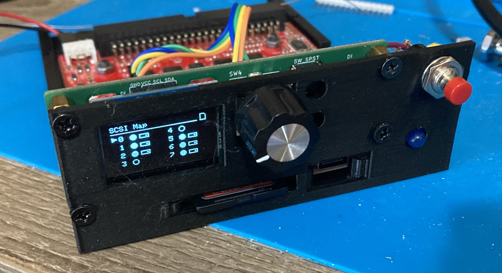 Internal ZuluSCSI Extended Blaster For Emu Emax