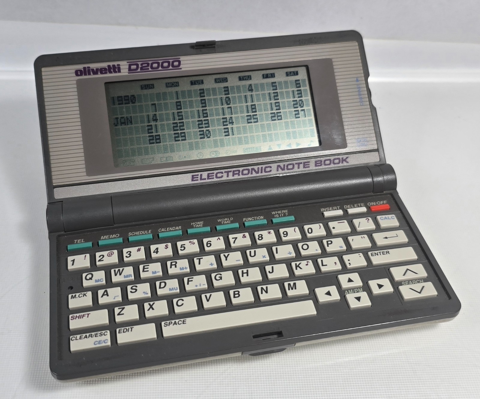Olivetti D2000 Minicomputer Olivetti Office Vintage PC HTF Vintage Notebook