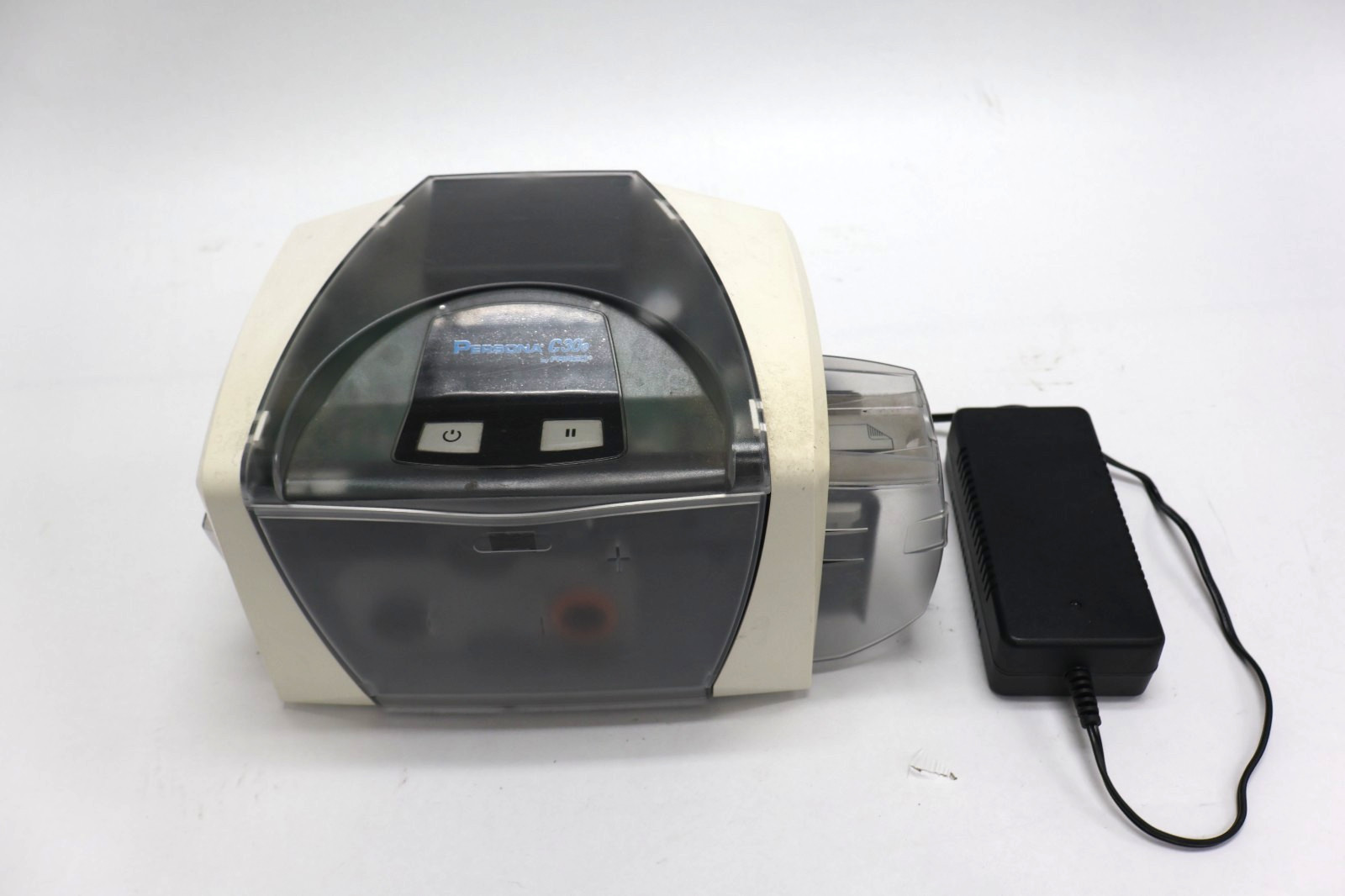 Fargo Persona C30e ID Card Printer Model 044502 Powers On w/ AC Adapter - Used