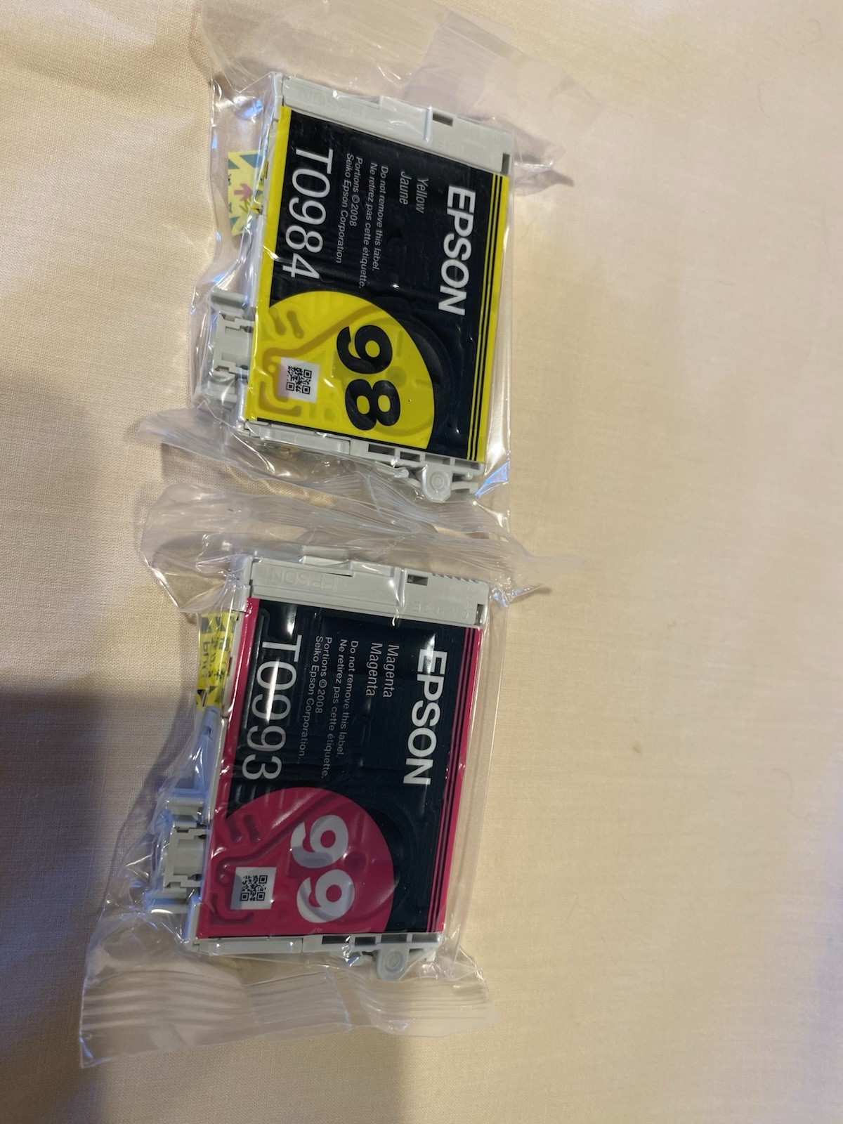 Epson TO984 And TO993 Ink Cartridges Set