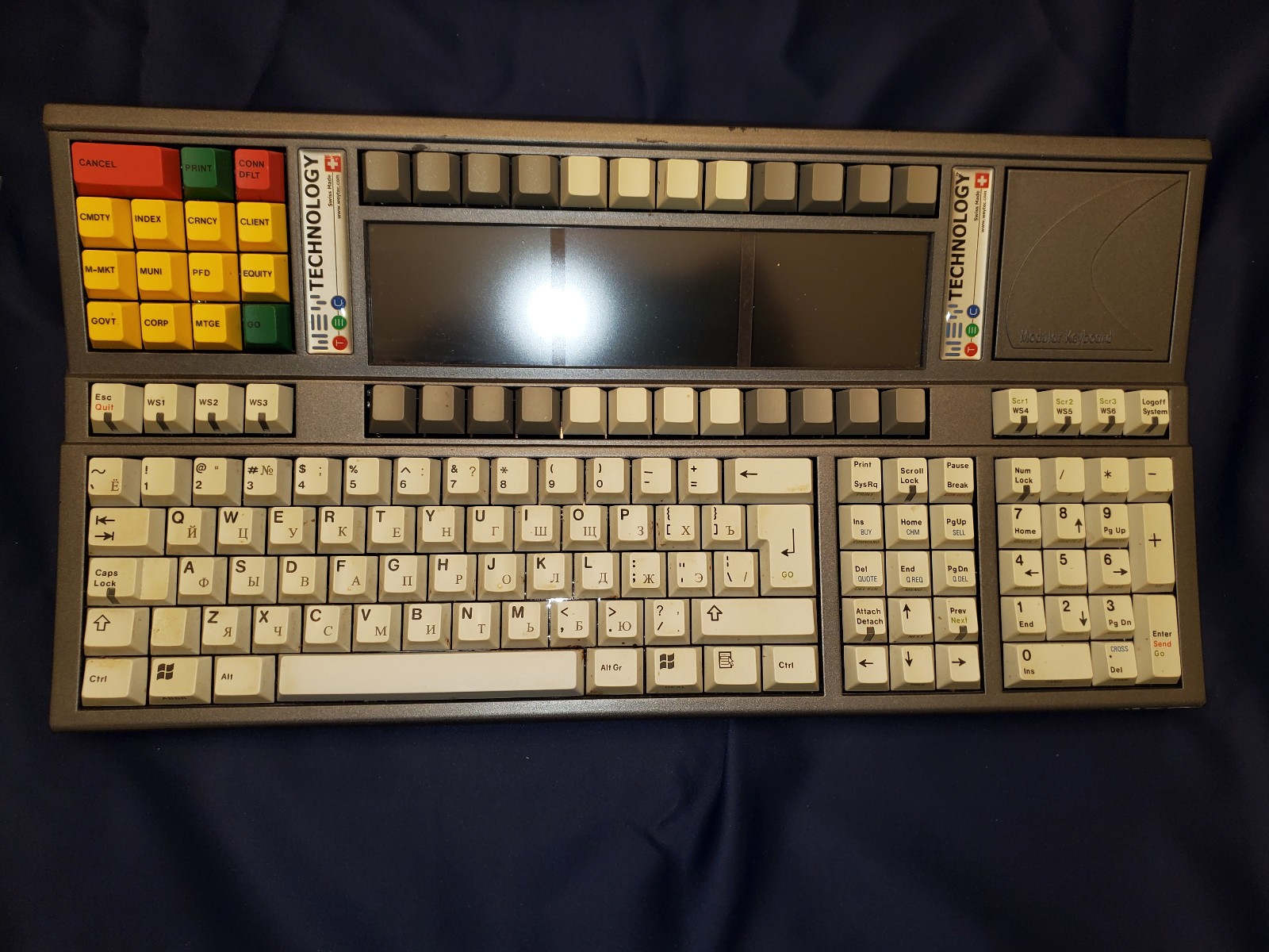 Wey Technologies MK06 Multifunctional Keyboard MK06-US/CY-04/00-WP