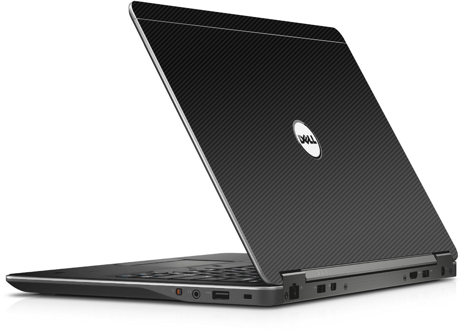 3D CARBON FIBER Vinyl Lid Skin Cover Decal fits Dell Latitude E7440 E7450 Laptop