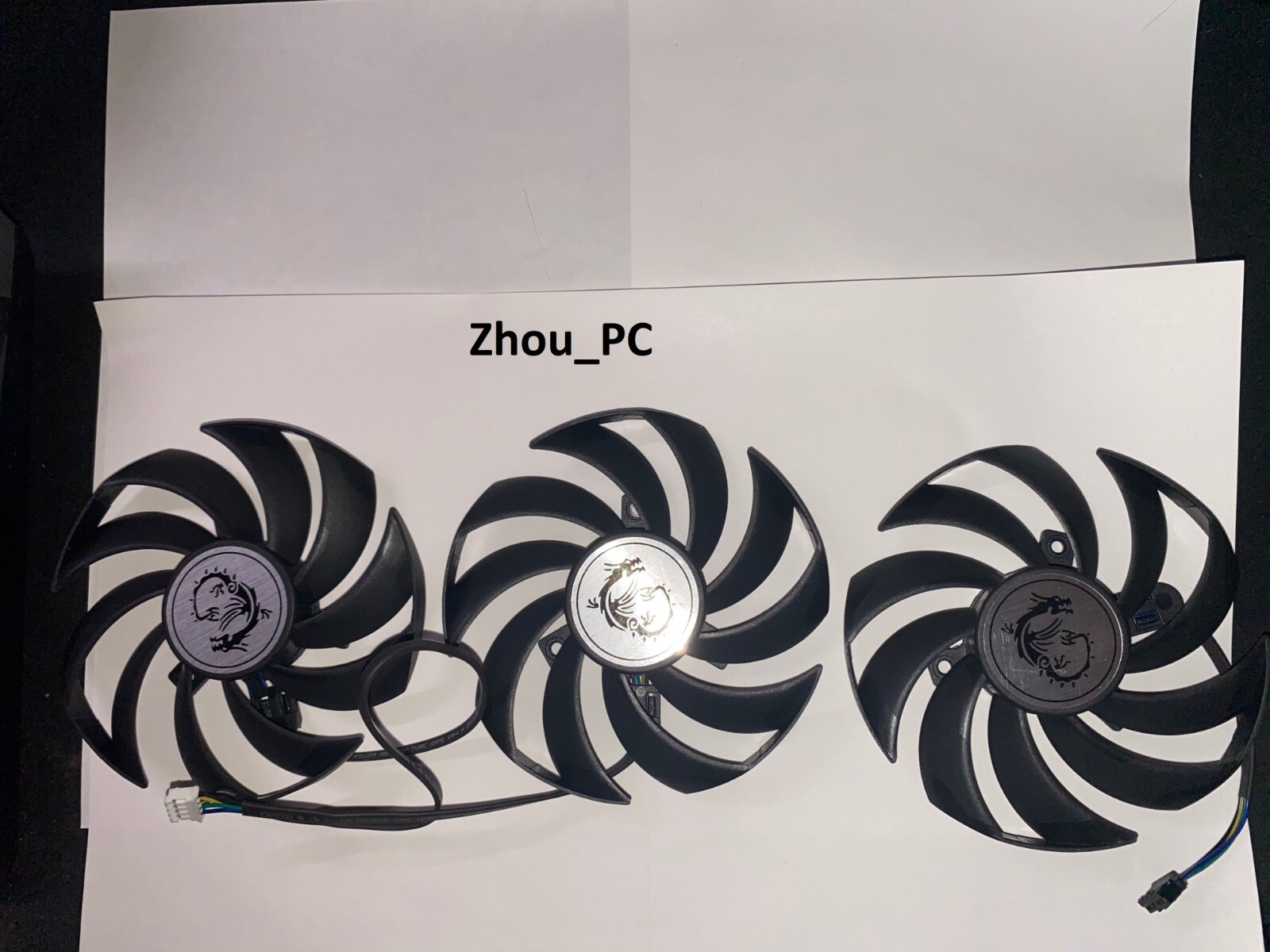 GPU Replacement Fan For MSI RTX 3060 3060ti 3070ti 3080 3090 gaming X Z Trio