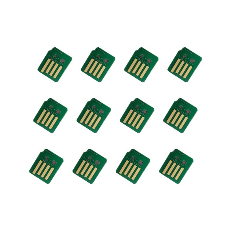 12PCS Toner Reset Chip BCMY DMO Fit for Xerox Versant 80 180 280 6R1646 6R1647 6