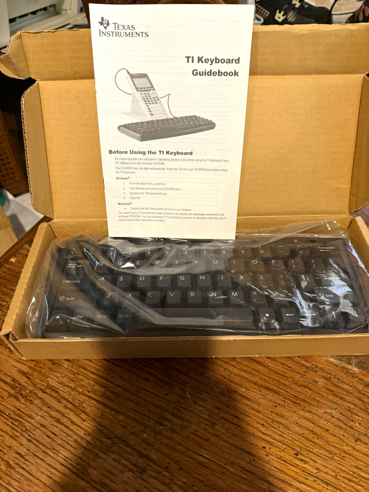 Texas Instruments TI Keyboard Compact Black English QWERTY (Standard)