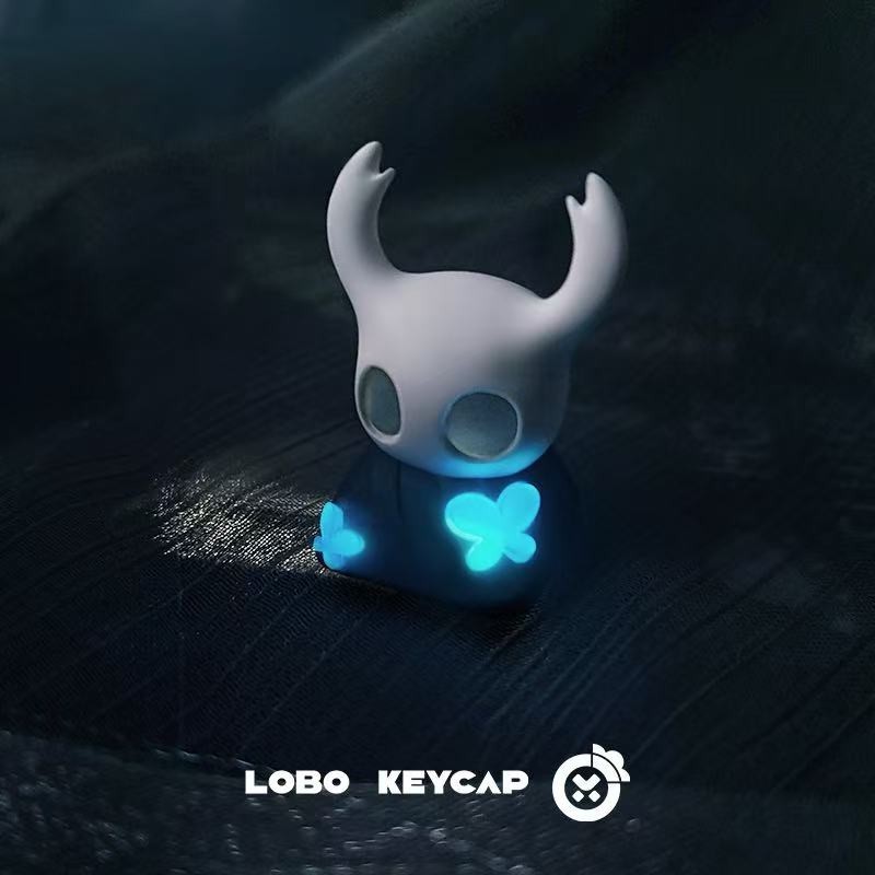 Hollow Knight Translucent Keycap - Cute Resin ESC Key for Mechanical Keyboards