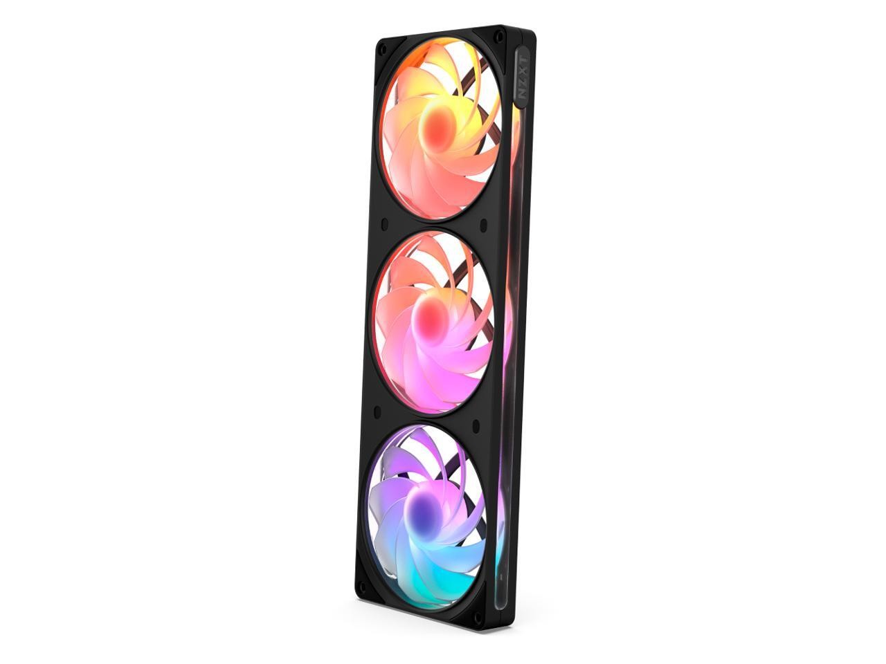 NZXT RFR236RBF F360 RGB Reverse 360mm Single-Frame Fan Black