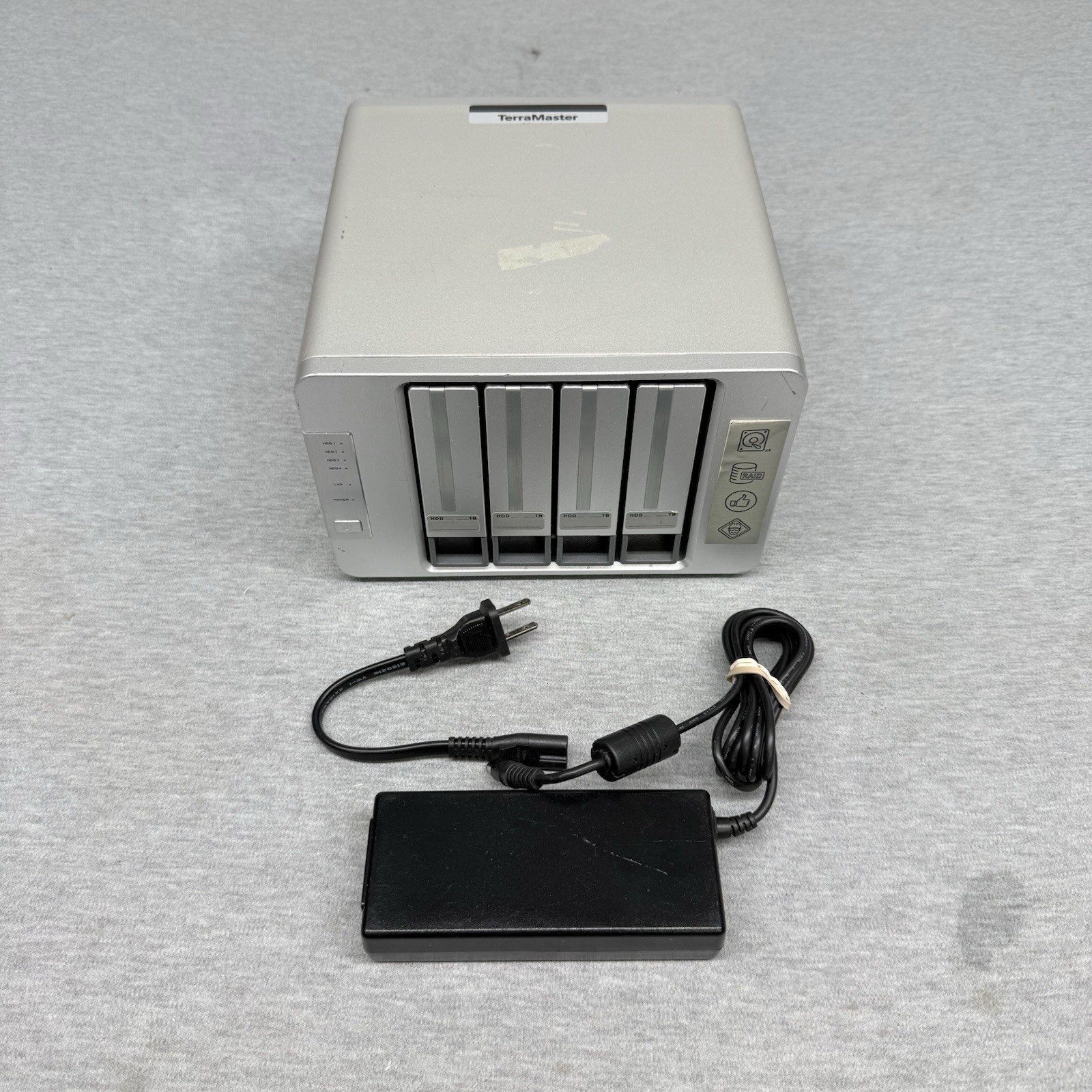 TERRAMASTER F4-210 4-Bay NAS 1GB RAM Quad Core W/ 4 x Seagate Exos x10 - 30TBs