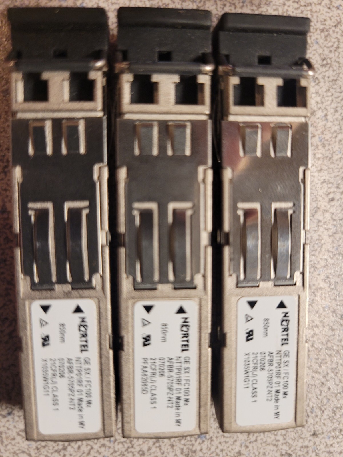 Nortel SFP part # NTTP01RF