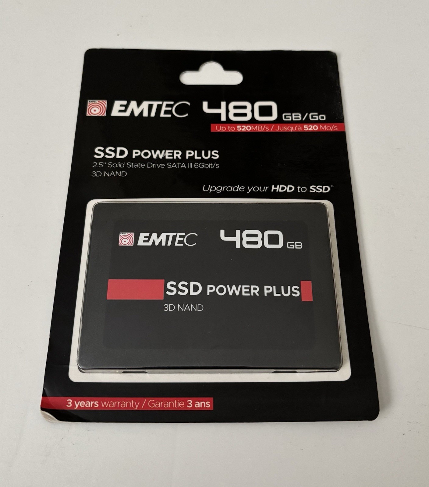 Emtec ECSSD480GX150 X150 Power Plus 2.5” SSD 480 Gb - New Sealed