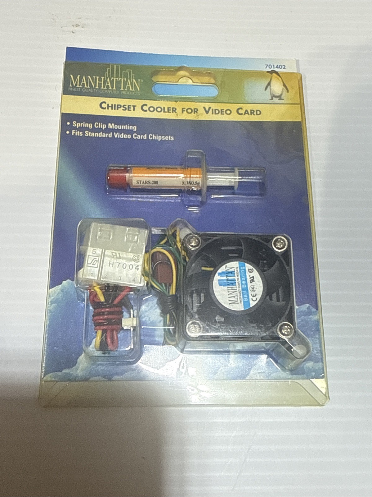New MANHATTAN Video Card Chipset Cooler (with Thermal Paste) 701402 766623701402