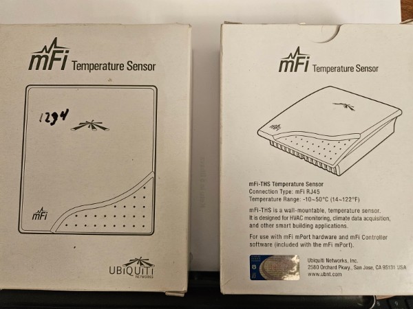 Ubiquiti mFi Wall Mount Temperature Sensor New B00HXT8H1U