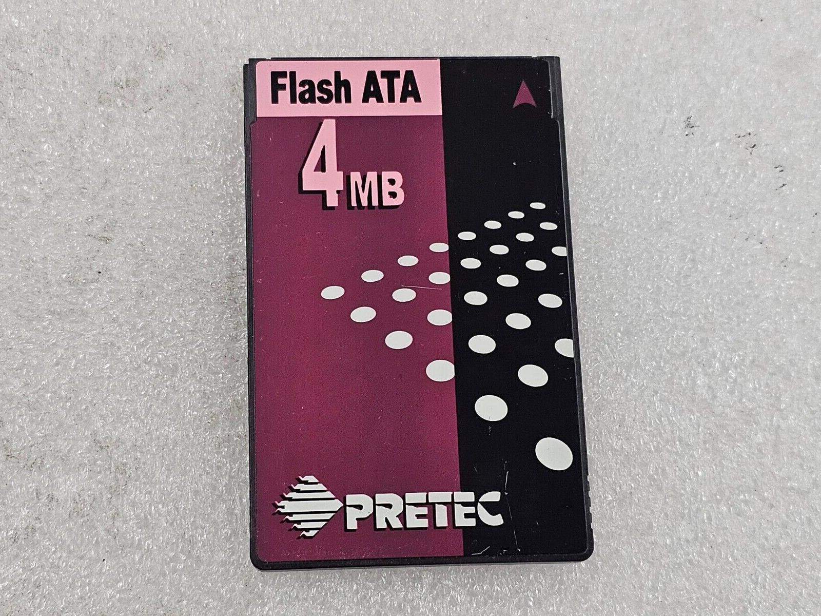 Vintage Rare Pretec 4MB AF3004-P Flash ATA Memory RAM Card
