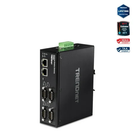 TRENDnet TI-M42, 4-Port Industrial Modbus Gateway